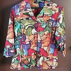 🔖Colorful Jacket (Jean like)