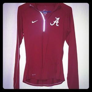 A dry fit Nike Alabama shirt