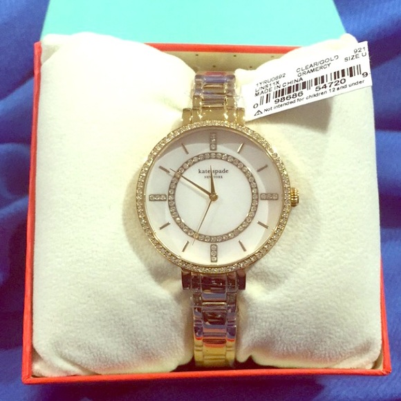 kate spade Accessories - HP🎊 NWT Kate Spade Gold Gramercy Watch