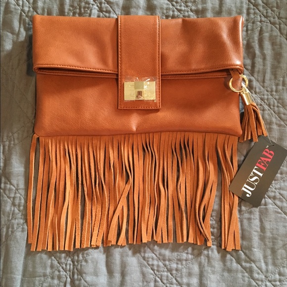 Just Fab Fringe Bag
