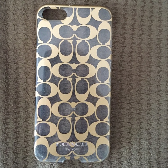 Coach iPhone 5 case. Very cute and classy