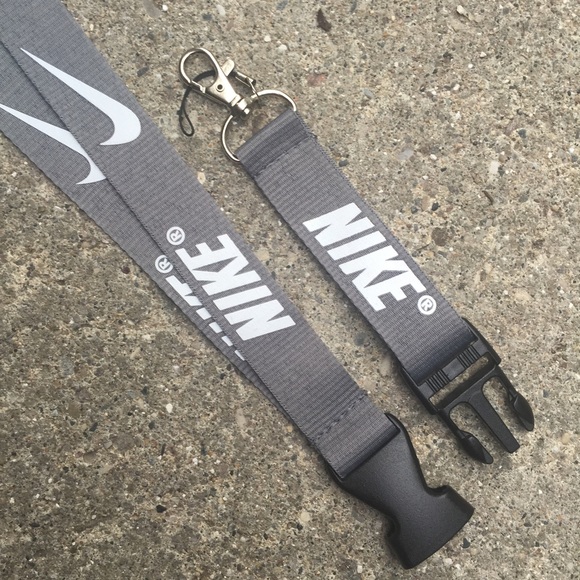 grey nike lanyard