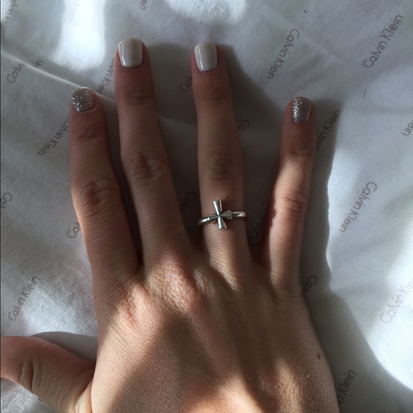 James Avery cross ring