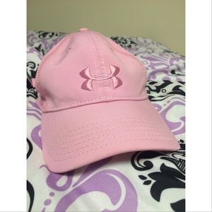 Pink Under Armor hat