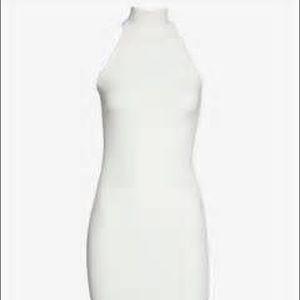 White turtle neck Torn by Ronny Kobo