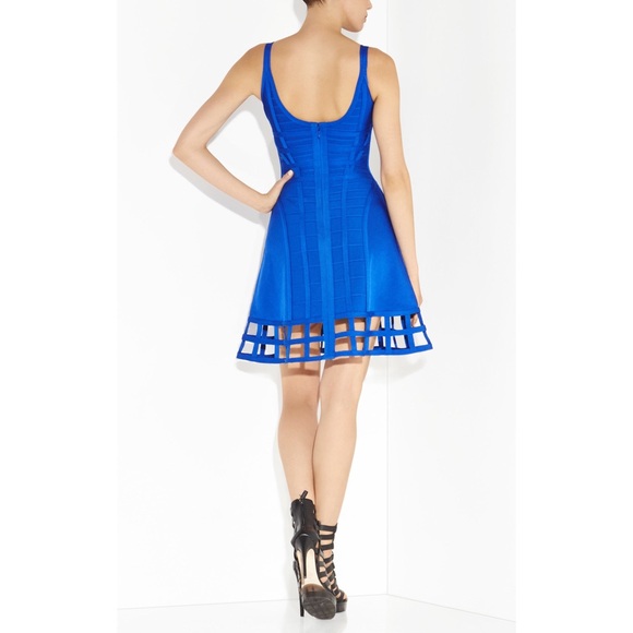 🚫SOLD🚫 Herve Leger NWT Viviene Cage Cutout Dress - Picture 4 of 4