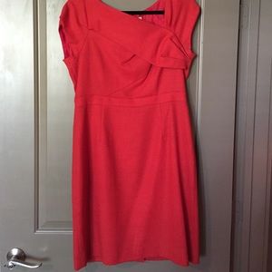J.Crew red wool dress