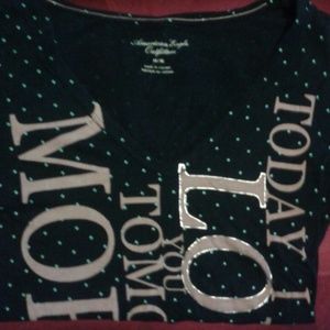 Blue American Eagle Shirt