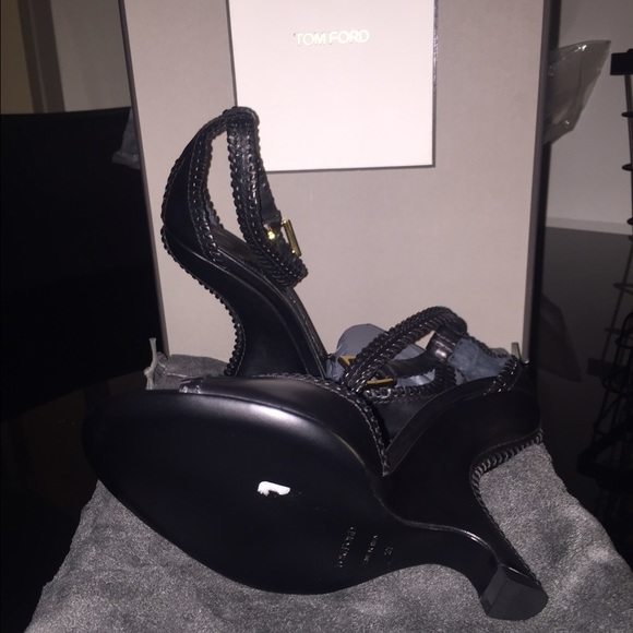 Tom Ford fashion sandal wedge size 37 - Picture 3 of 3