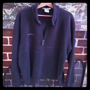 Columbia pull over 1/2 zip fleece unisex SZ XL