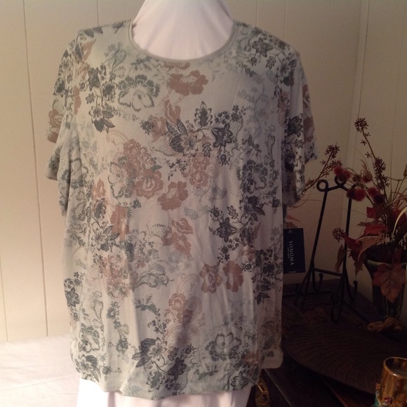 Short sleeve printed tee