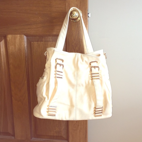 SOLD! Cream Charming Charlie's purse!!!
