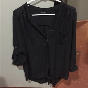 Mesh black Blouse