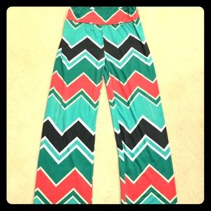 Chevron Palazzo pant SZ L