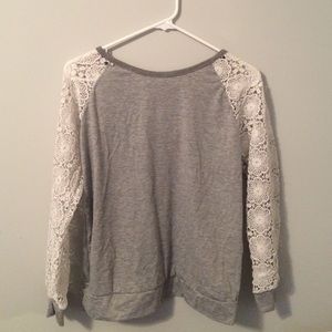 Grey long sleeve top. Never Worn
