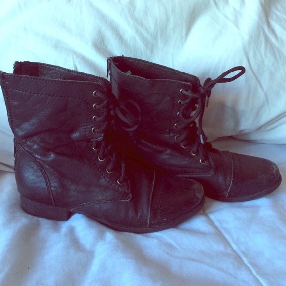 Steve Madden Combat Boots