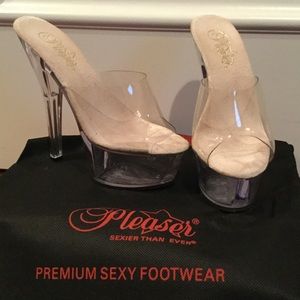 🚩price drop🚩Clear platform shoes ❣