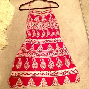 Francesca's Red summer dress