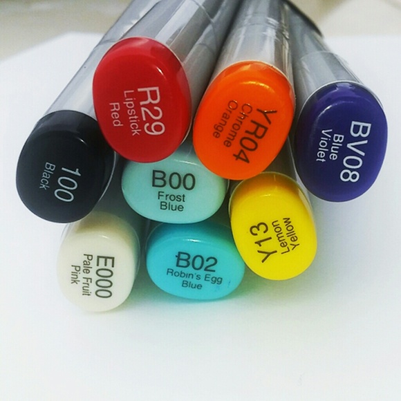 Copic Listing for @marathonmomma