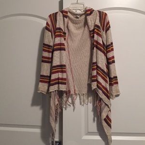 Striped Cream Sweater