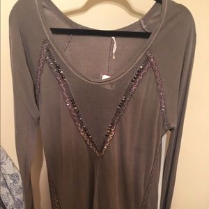 Free people beaded tunic