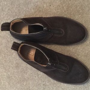 J Crew Suede Ankle Booties