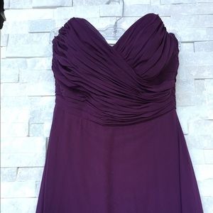 Purple After Six long evening gown. size 4