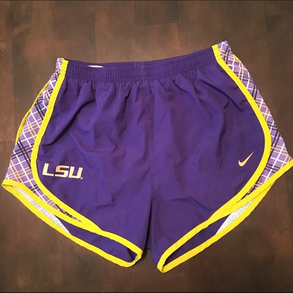 LSU nike shorts