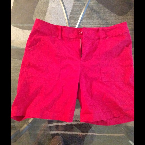 Red shorts