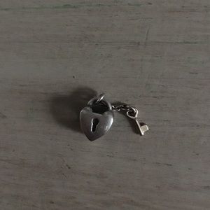 Pandora key to my heart charm.
