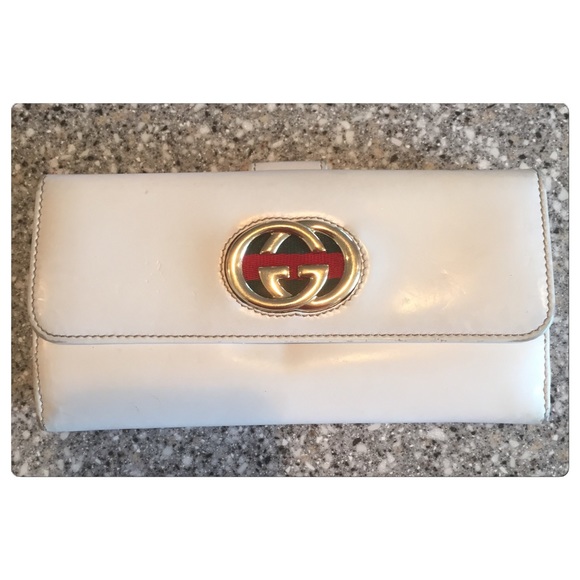 Gucci Handbags - Authentic Gucci Parent Leather Wallet
