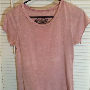 Pink burnout t-shirt