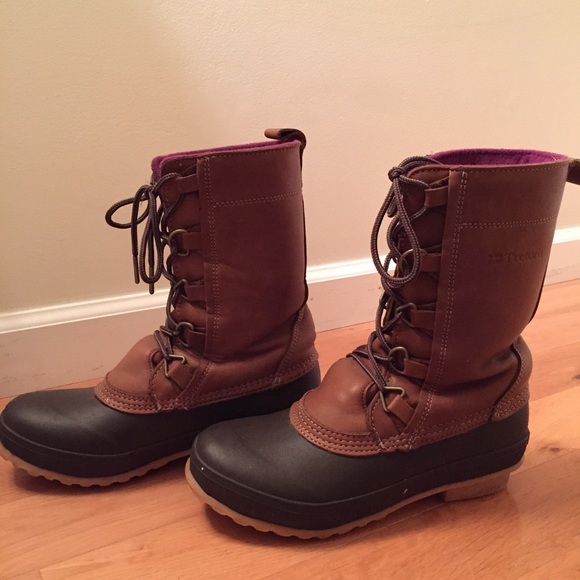 Tretorn Aspelina lace-up winter boot, barely worn