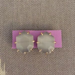 Kendra Scott Morgan Clip Earrings - Slate