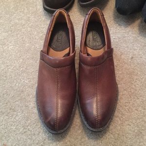 Born Mahogany Slip-on Clog/Mule