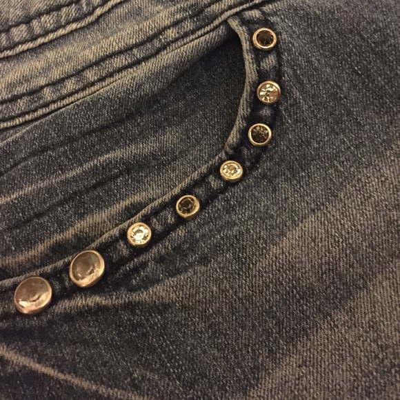 Jeans with rhinestones - Picture 2 of 4