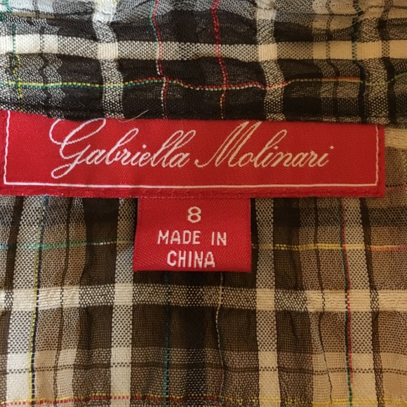 Darling plaid lightweight jacket, like new/FC - Picture 3 of 4
