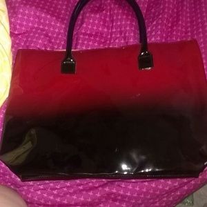 Red and black bag