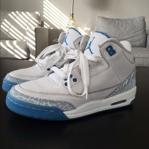 Jordan 3 harbor blue sz 5