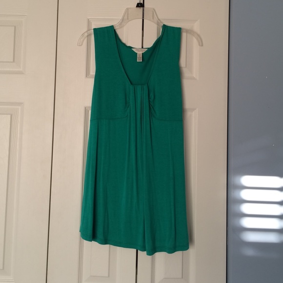 Maternity- Sleeveless Drape Front Shirt