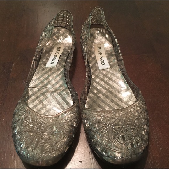 Steve Madden jelly flats