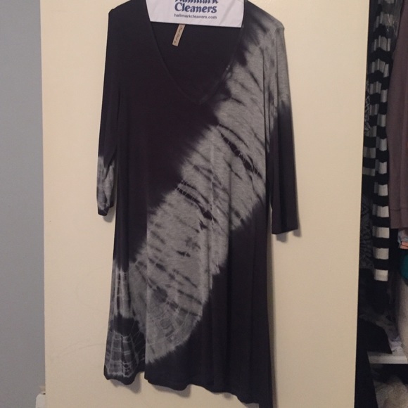 SZ Large brown/cream tied dye tunic