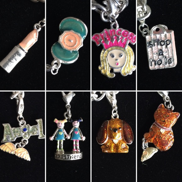 Silver 8 Charm necklace - Picture 4 of 4