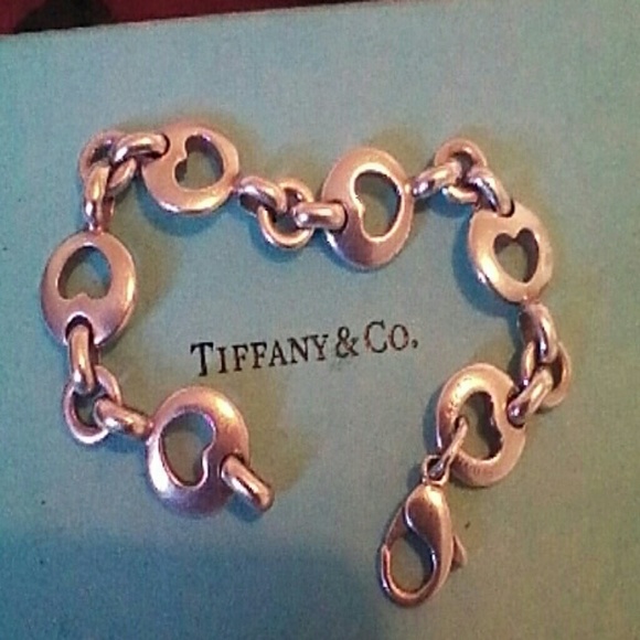 Tiffany & Co. Jewelry - AUTHENTIC TIFFANY BRACELET SILVER STAMPED