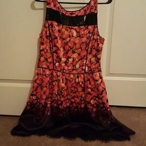 Floral dress by Jessica Simpson