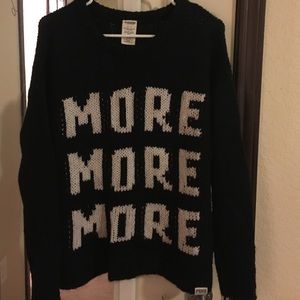Black PINK Victoria's Secret shirt/sweater
