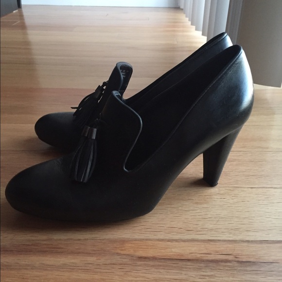 Black Ecco Pumps Sz 10