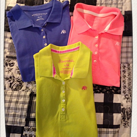 Aeropostale Bundle of Polo Shirts