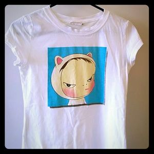Yoshitomo Nara graphic tee