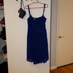 Beautiful purple chiffon dress